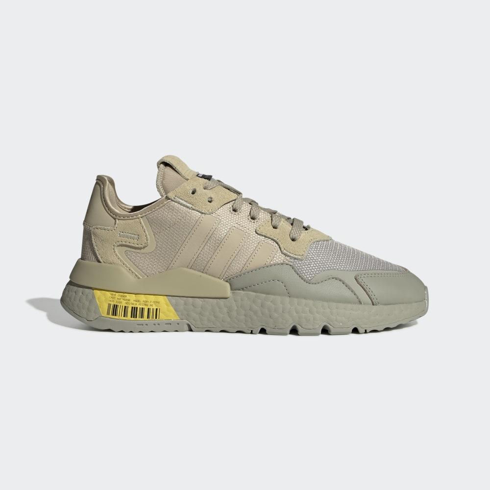 Originals Adidas Nite Jogger Barbati Romania - Gri/Galbeni FV3617